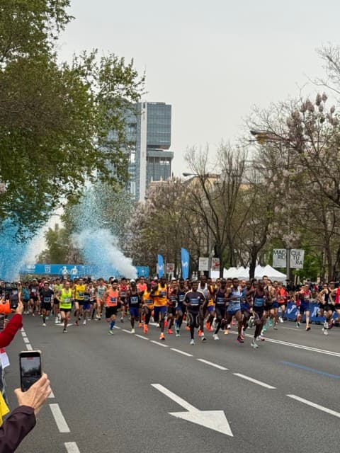 Half Marathon start